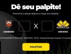 Bolão do Bistek: dê seu palpite para Camboriú x Criciúma