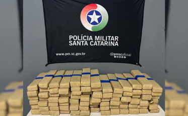 Tráfico de drogas: homem é preso com mais de 70 kg de maconha no Sul de SC
