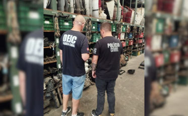 Operação conjunta apreende peças automotivas irregulares e resulta em prisões