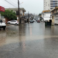 Temporal causa alagamentos e deixa quase 4 mil sem energia em Criciúma