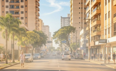 Tempo em Criciúma terá sol forte e calor de até 34 °C