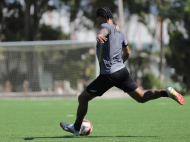Últimos ajustes no treino antes da partida na Arena Condá | Foto: Celso da Luz/Criciúma/Divulgação/4oito