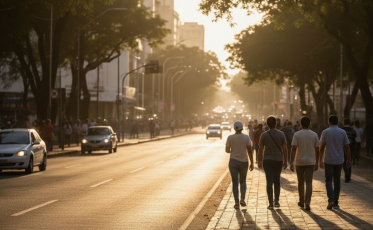 Sensação térmica atinge 44°C em Criciúma; veja como fica o tempo na quarta