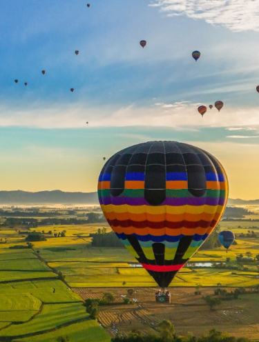 Evento inédito de balonismo coloca Capital dos Canyons no mapa do turismo