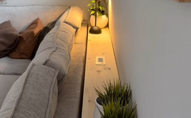 Adeus, bagunça: o móvel atrás do sofá que transforma a sala em poucas horas