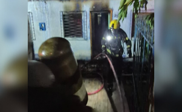 Residência pega fogo e deixa vítima fatal em Criciúma