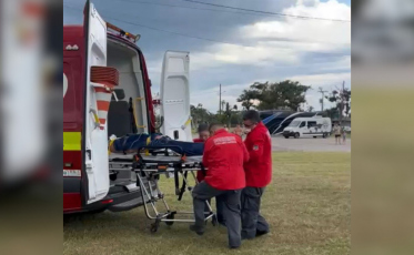 Salto em trapiche termina com resgate aéreo no Rincão