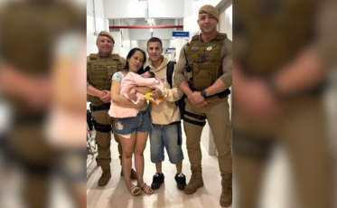 Bebê de oito dias é reanimada após engasgo em Maracajá