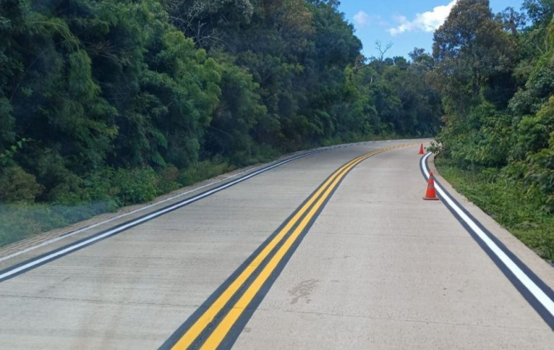 Estrada estratégica que liga SC e RS está a um passo da conclusão