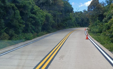 Estrada estratégica que liga SC e RS está a um passo da conclusão