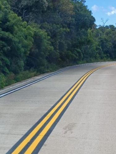Estrada estratégica que liga SC e RS está a um passo da conclusão