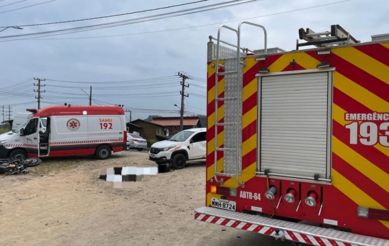 Motociclista morre em acidente na SC-108 em Orleans