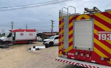 Motociclista morre em acidente na SC-108 em Orleans