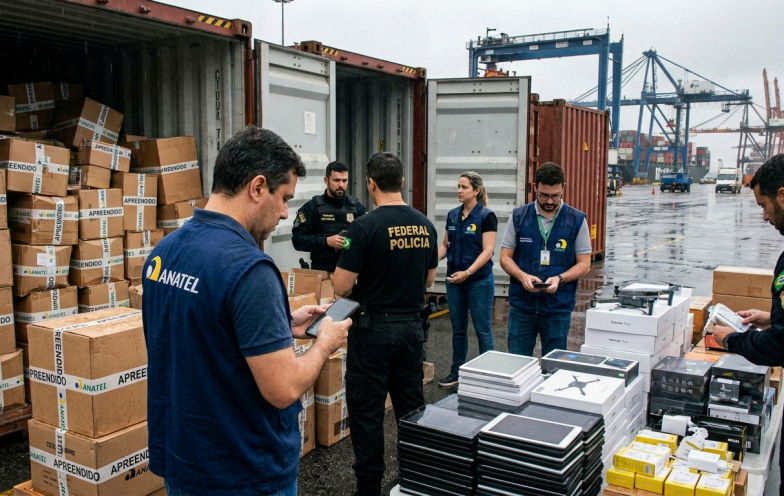 SC lidera combate à pirataria e concentra mais de 1 milhão de produtos apreendidos