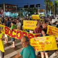 Manifestantes prometem parar principal avenida de cidade de SC e pressionam por segurança