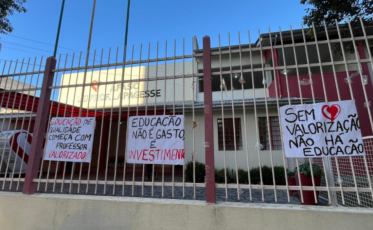Afasc: Greve dos professores atinge 90% em Criciúma