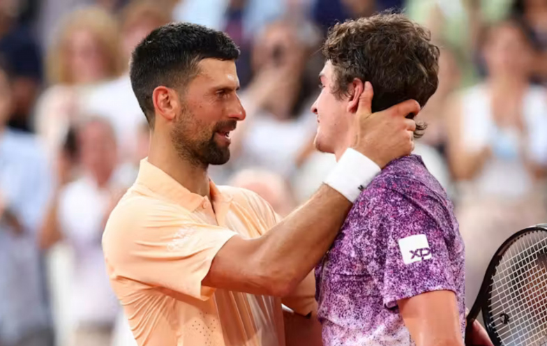 Vitória de Fonseca sobre Djokovic empolga criciumense que comanda a CBT: ‘Será nossa referência’