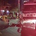 Motociclista morre após colisão com caminhão na marginal da BR-101 em Tubarão