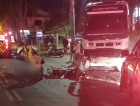 Motociclista morre após colisão com caminhão na marginal da BR-101 em Tubarão