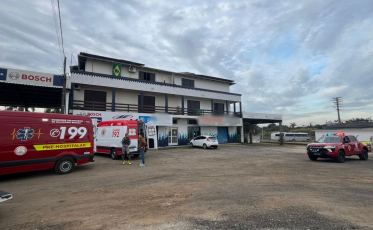 Motociclista fica gravemente ferido após queda em trilha em SC