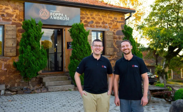 [NOMES E MARCAS] Enólogos e fundadores da Vinícola Foppa & Ambrosi, Lucas Foppa e Ricardo Ambrosi