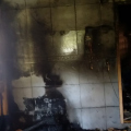 Incêndio atinge casa em Criciúma e ação dos bombeiros evita danos maiores 