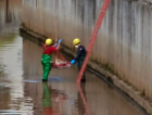 Homem é encontrado morto em canal auxiliar do Rio Criciúma