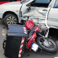 Acidente deixa motociclista gravemente ferido em Içara