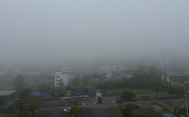 Frio ganha força e chuva persiste em Criciúma no fim de semana prolongado