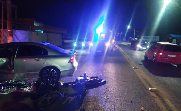  Motociclista morre após colisão em Balneário Rincão