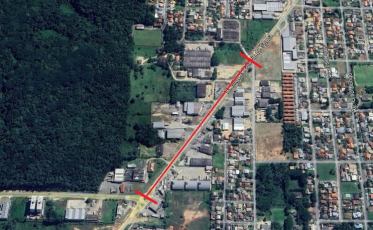 Interdição temporária altera trânsito no São Luiz para avanço das obras do Binário III