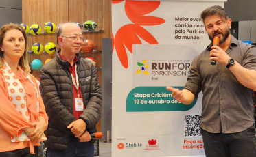 Run For Parkinson's é lançada oficialmente em Criciúma com apoio do Nações Shopping