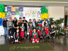 Criciúma brilha e conquista 15 medalhas nos primeiros dias de Parajasc