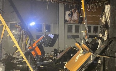 Incêndio atinge academia do Grêmio Fronteira em Araranguá