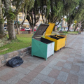 Urussanga inicia novo programa de gestão de resíduos e vai retirar lixeiras da Praça Anita Garibaldi