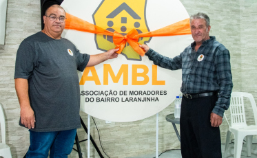 Bairro Laranjinha realiza ato de posse da primeira diretoria eleita da comunidade
