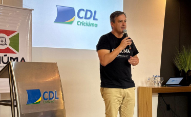 [Áudio] Lança programa “Calçada Livre” em Criciúma 