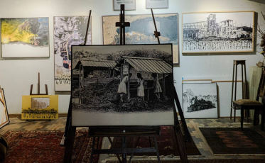 Exposição “Locomotivas” apresenta uma viagem pela memória industrial de Criciúma