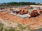 Obras do novo CEI da comunidade Pedreiras avançam no Balneário Rincão