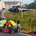 Acidente grave deixa feridos na Rodovia Naspolini em Criciúma