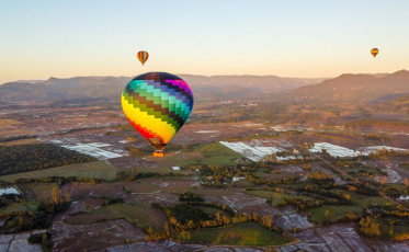Praia Grande é 1º município do Brasil a concluir cadastro para voos de balão regulamentados 
