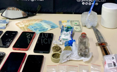 Cinco são presos em ação policial contra o tráfico em Urussanga