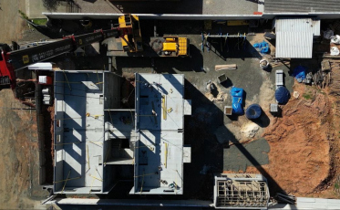 Prédio erguido em 60 dias com quatro profissionais leva empresa de SC ao topo da construção civil