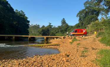 Homem é encontrado morto após afogamento em Forquilhinha