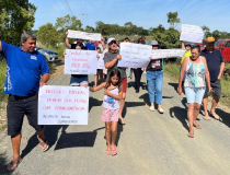 Central do Recomeço em Criciúma: moradores protestam e temem repetir problemas do Pinheirinho