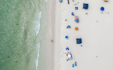 IMA aponta seis pontos impróprios pra banho nas praias do Litoral Sul