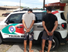Irmãos são presos após furtar escola em Morro da Fumaça