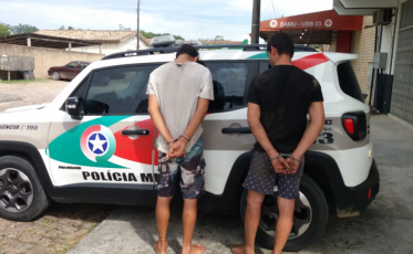 Irmãos são presos após furtar escola em Morro da Fumaça