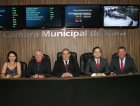 Trabalhos do Legislativo de Içara iniciam na segunda-feira