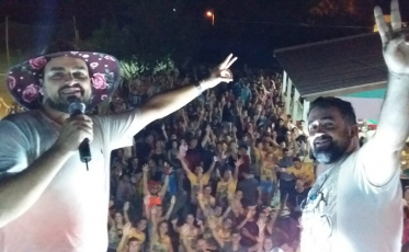 Carnarroio agita a Praia da Caçamba